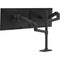 Ergotron LX Dual Desk Mount Stacking Arm for Displays up to 40" (Matte Black)