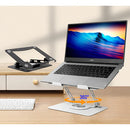 Uncaged Ergonomics Swivel Laptop Stand 2.0 (Black)