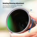 Neewer ND3-ND1000 Variable ND Filter (82mm, 1.5 to 10-stop)