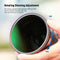 Neewer ND3-ND1000 Variable ND Filter (77mm, 1.5 to 10-stop)