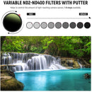 Neewer Variable ND Filter (52mm, 1 to 9-Stop)
