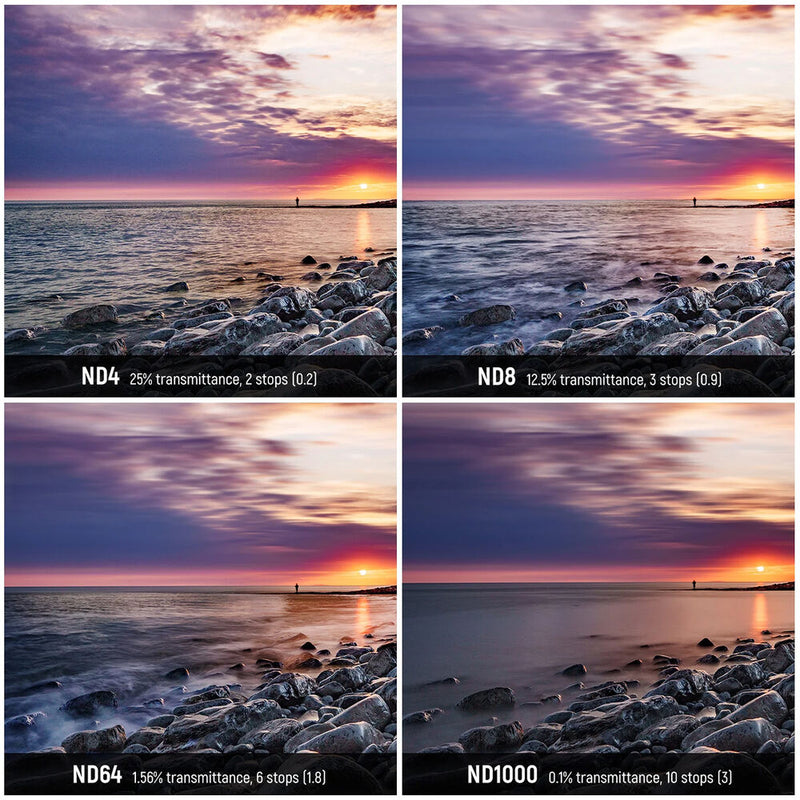 Neewer Magnetic ND Lens Filter Kit (52mm, 4-Pack)