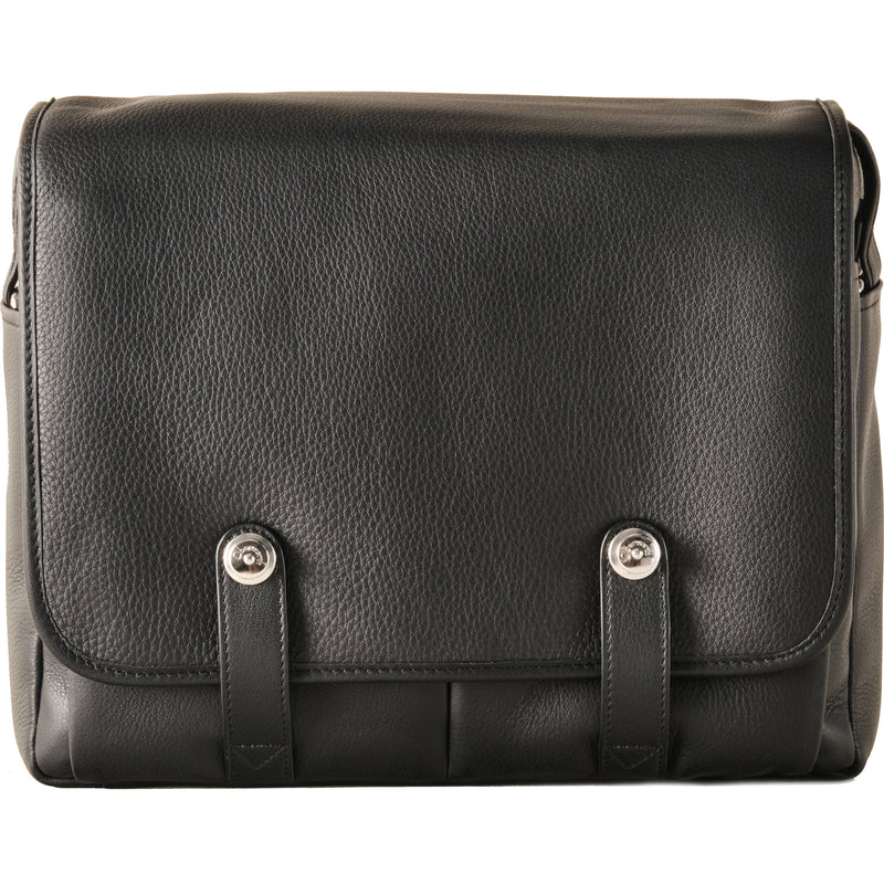 Oberwerth Little William Camera Bag (Black with Red Lining & Insert)