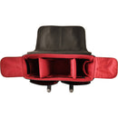 Oberwerth Little William Camera Bag (Black with Red Lining & Insert)