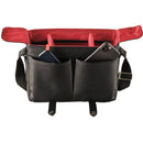 Oberwerth Little William Camera Bag (Black with Red Lining & Insert)