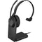 Jabra Evolve 65 SE Link380A UC Mono Headset with Charging Stand