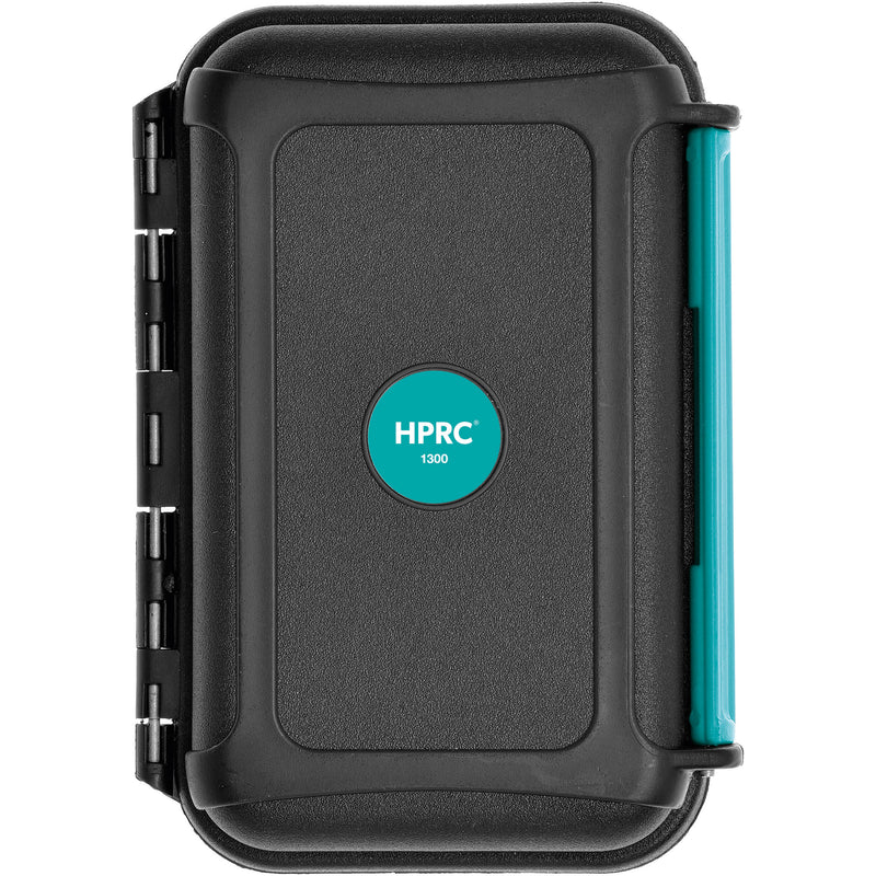 HPRC 1300 Hard Case with Memory Card Holder (Black)