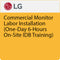 LG Commercial Monitor Labor Installation: 1-Day On-Site IDB Training
