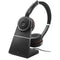 Jabra Evolve 75 SE Link 380a SME UC Stereo Headset with Stand
