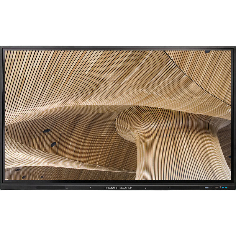 TRIUMPH BOARD IFP Black Series 86" UHD 4K Touchscreen Commercial Monitor