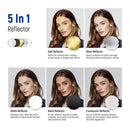 Neewer 5-in-1 Collapsible Light Reflector with Handle Grip (43")