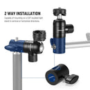 Neewer ST-GM06 Light Stand Mount Adapter with Mini Ball Head (2-Pack)