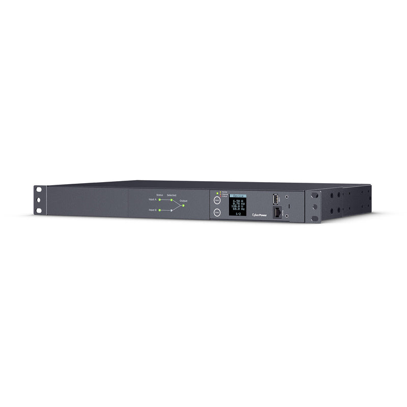 CyberPower PDU24002 Metered ATS PDU (20A, 100 to 120 VAC)