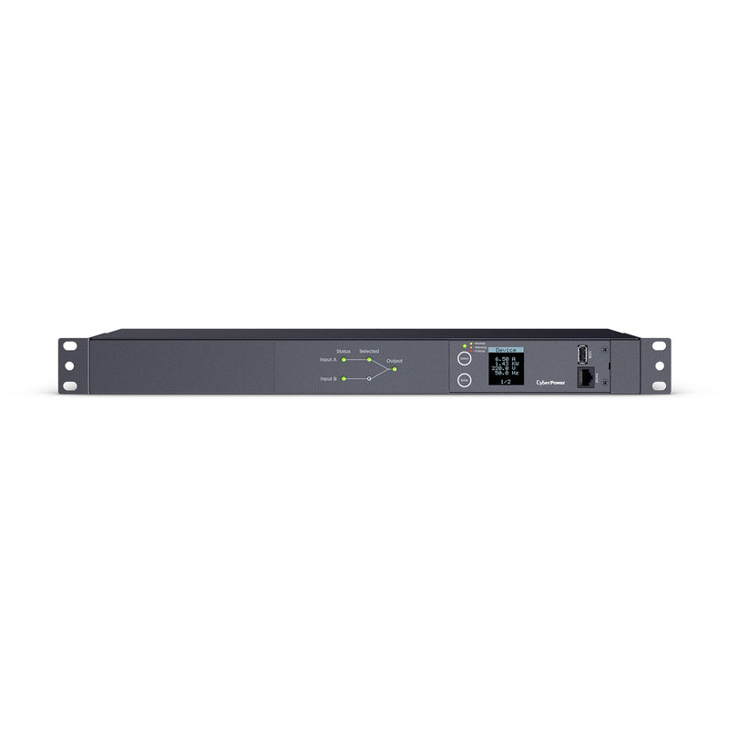 CyberPower PDU24004 Metered ATS PDU (15A, 200 to 240 VAC)