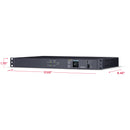 CyberPower PDU24004 Metered ATS PDU (15A, 200 to 240 VAC)