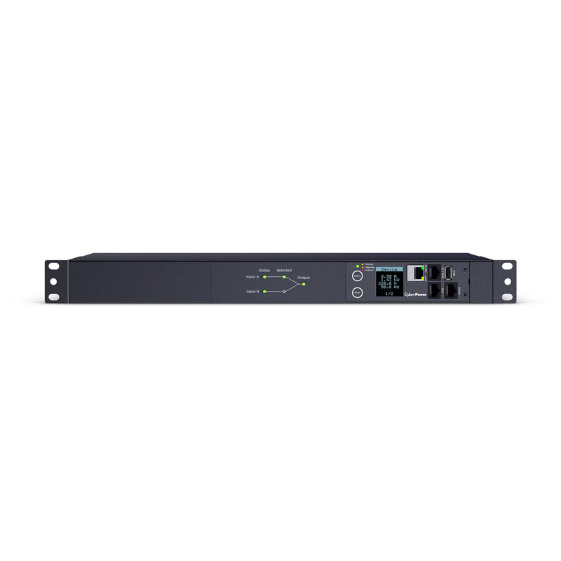 CyberPower PDU44001 Switched ATS PDU (15A, 200 to 240 VAC)