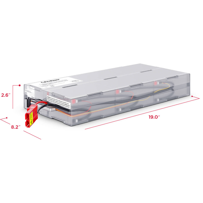 CyberPower RB1290X6D Sealed Lead Acid Battery for BP144VL2U01 UPS System (12 VDC, 9Ah)