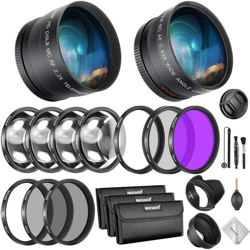 Neewer Lens and Filter Kit (52mm)
