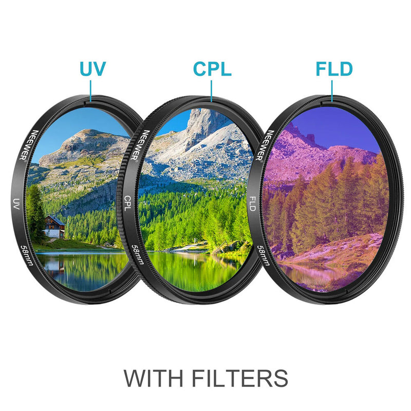 Neewer Lens and Filter Kit (52mm)
