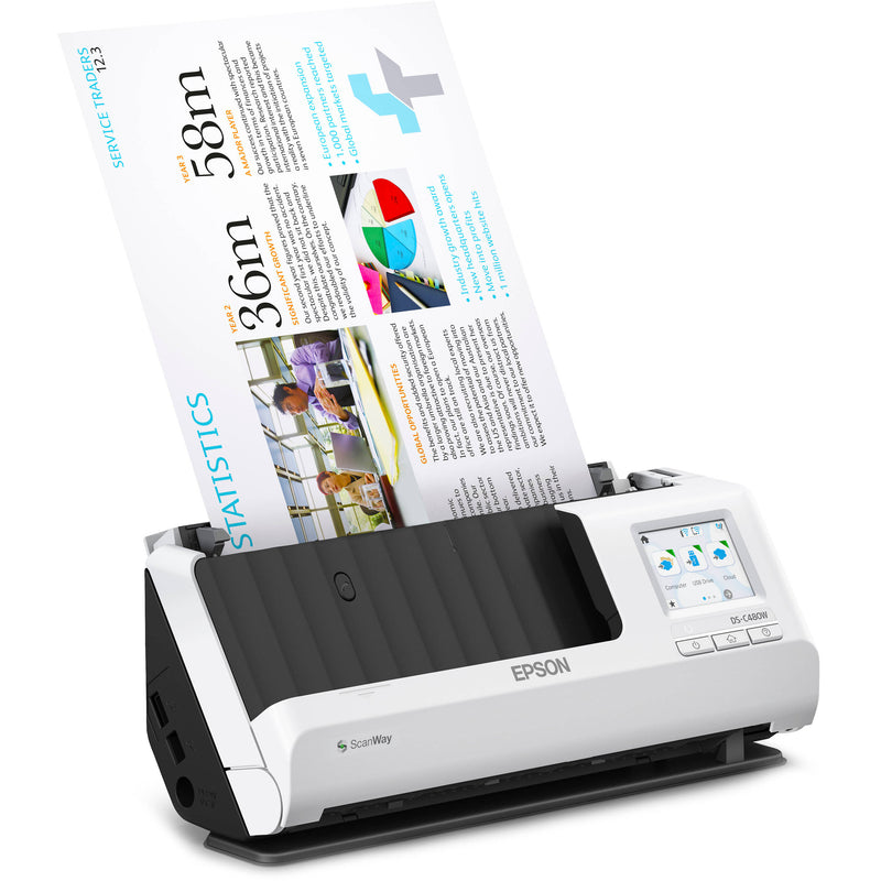 Epson DS-C480W Compact Desktop Document Scanner