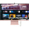 Samsung M80C 27" 4K HDR Smart Monitor with Webcam (Sunset Pink)