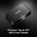 Lexar Professional CFexpress Type B/SD USB 3.2 Gen 2 Card Reader