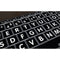 KB Covers Large Print Backlit Pro Aluminum Keyboard for Mac