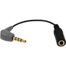 FotodioX SC4 3.5mm TRS Female to 3.5mm TRRS Male Adapter Cable