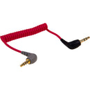 FotodioX SC7 3.5mm TRS Male to 3.5mm TRRS Male Coiled Patch Cable