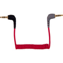 FotodioX SC7 3.5mm TRS Male to 3.5mm TRRS Male Coiled Patch Cable