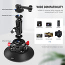 Neewer Camera Suction Mount with Ball Head Magic Arm (6")