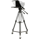 ikan Professional 17" SDI Teleprompter, Tripod, and Dolly Kit with Hard Travel Case