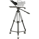 ikan Professional 17" SDI Teleprompter, Tripod, and Dolly Kit with Hard Travel Case