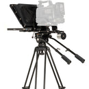 ikan Professional 17" HDMI Teleprompter, Tripod, and Dolly Kit