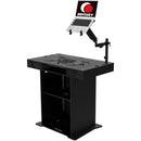Odyssey DJ Studio Podium (40", Black)