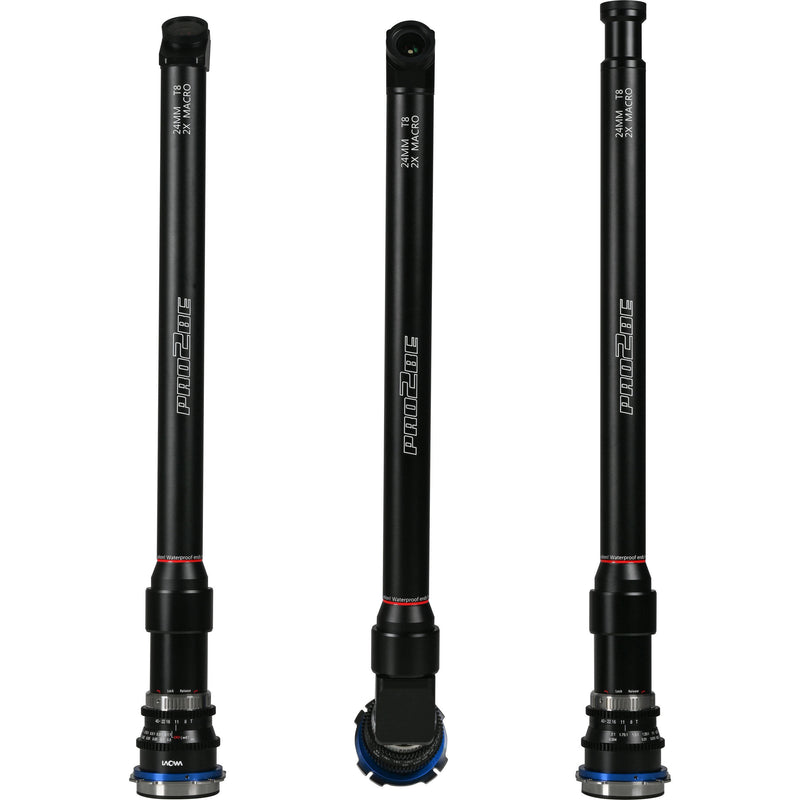 Venus Optics LAOWA Pro2be 24mm T8 2x Probe 3-Lens Set (Direct, 90&deg; Periscope & 35&deg;, ARRI PL)