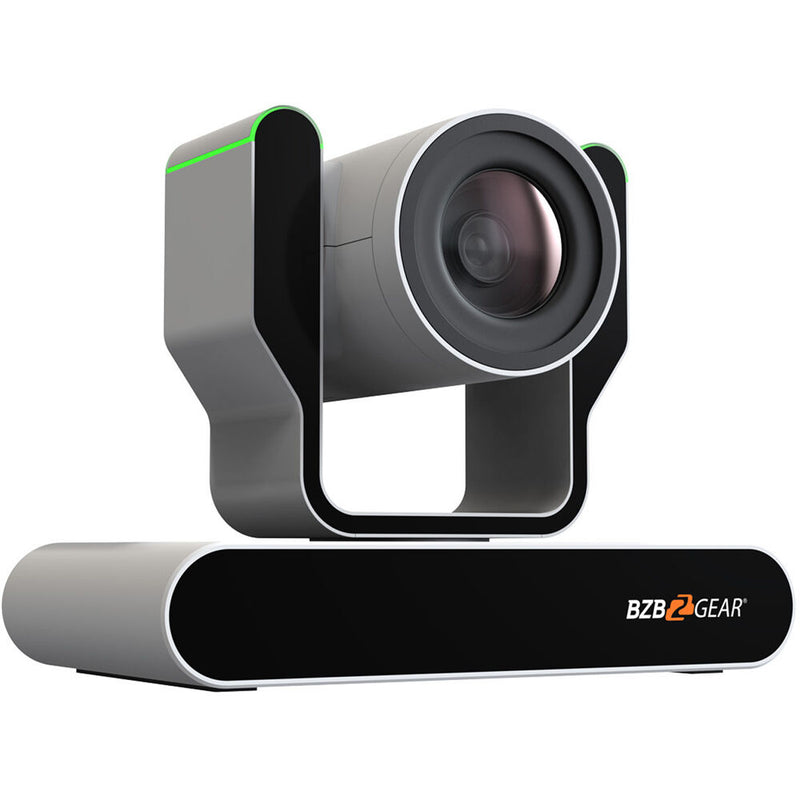 BZBGEAR Live Streaming HD PTZ Camera with Auto-Tracking, Tally & 30x Zoom (White)