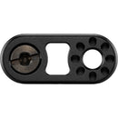 Wooden Camera 1.1" Offset Bracket with Pins (3/8"-16 Male, 3/8"-16 Female)