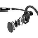 SHOKZ OpenComm 2UC Bone Conduction Wireless Open-Ear Headset with USB-C Dongle