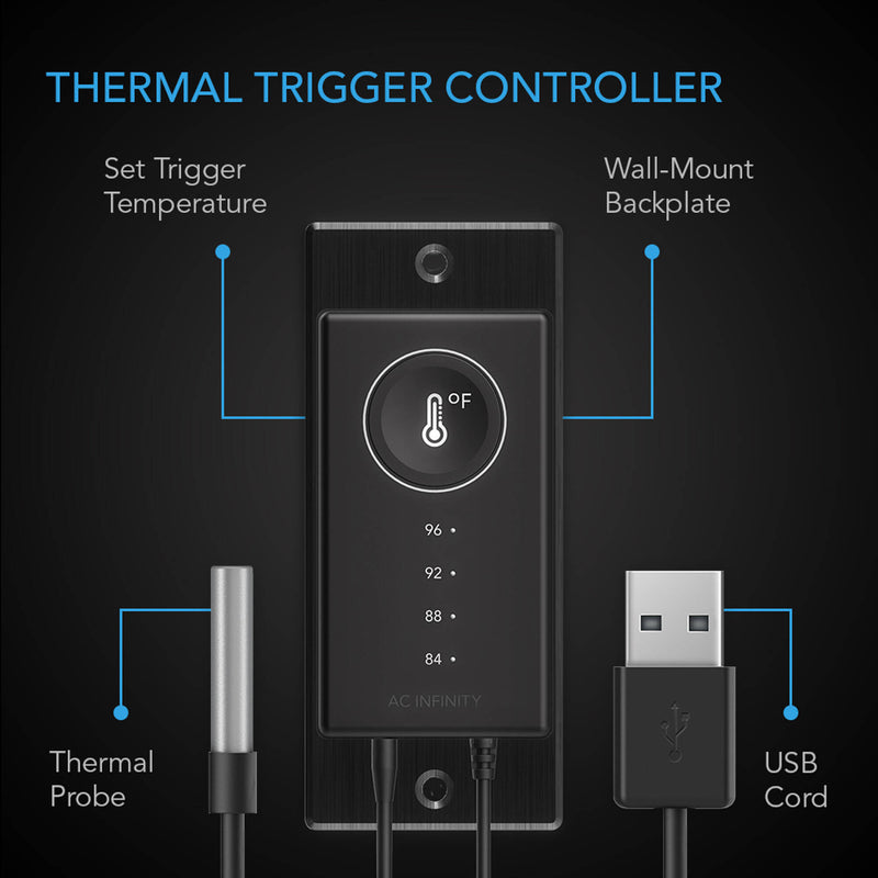 AC Infinity Controller 1 Preset Thermal Trigger