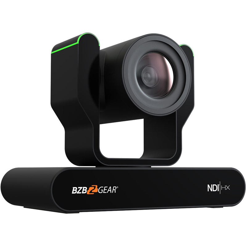 BZBGEAR Live Streaming NDI|HX3 PTZ Camera with Auto-Tracking, Tally & 30x Zoom (Black)