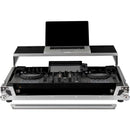 Odyssey Glide-Style Flight Case with Wheels for Pioneer XDJ-RX3 (Black / Silver)