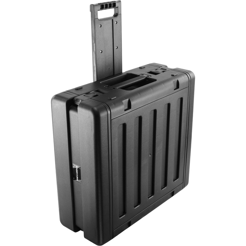 Odyssey Injection-Molded Rack Trolley Case (4 RU)
