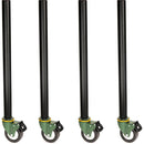 Proaim Rolling Legs for Flyking Camera Slider (4-Pack)