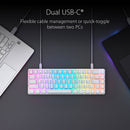 ASUS ROG Falchion Ace Wired Backlit Mechanical Keyboard (Black, ROG NX Red Switches)