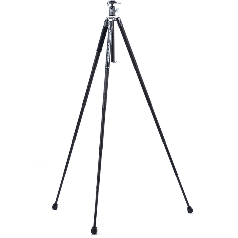 Fotopro X-Aircross 3 Carbon Fiber Travel Tripod with FPH-42QR Ball Head (Slate Gray)