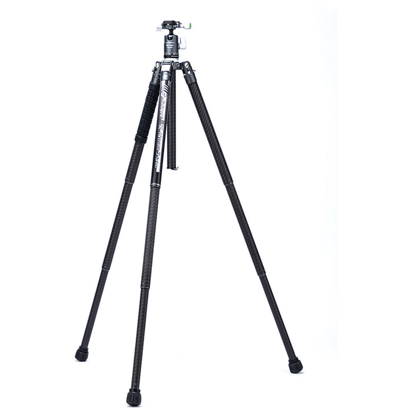 Fotopro X-Aircross 3 Carbon Fiber Travel Tripod with FPH-42QR Ball Head (Slate Gray)