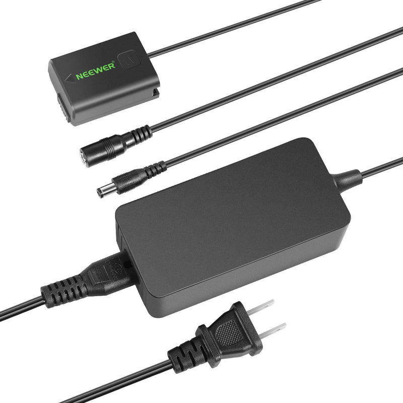 Neewer Sony NP-FW50 Dummy Battery AC Power Adapter Kit