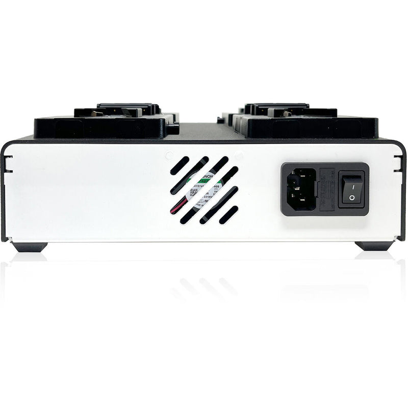 Core SWX GT8 Quad Charger for Helix Max Batteries (V-Mount)
