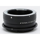 Rayqual Lens Mount Adapter for Contax/Yashica Lens to Canon RF-Mount Camera